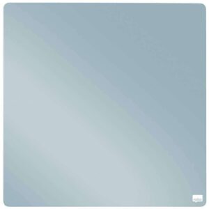 nobo mini pizarra magnetica tile 360mmx360mm sin marco baldosas de borrado en seco gris