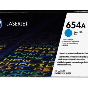 hp cf331a cyan cartucho de toner original 654a