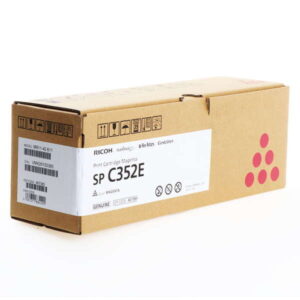 ricoh sp c352e magenta cartucho de toner original 407385/408217/sp c352e