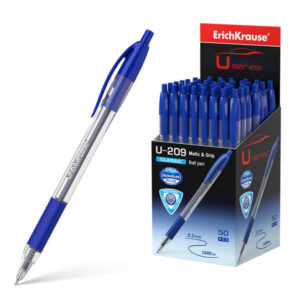 erichkrause boligrafo automatico u 209 classic matic&grip ultra glide technology tinta color azul