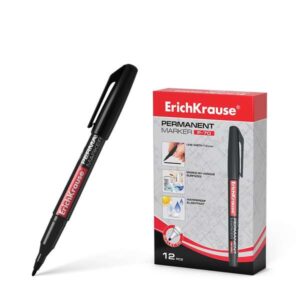 erichkrause marcador permanente p 70 punta de bala de 1.0mm resistente al agua y a la luz color negro