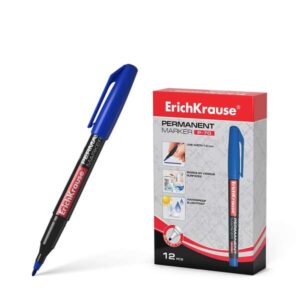 erichkrause marcador permanente p 70 punta de bala de 1.0mm resistente al agua y a la luz color azul