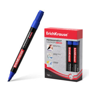 erichkrause marcador permanente p 300 punta biselada resistente al agua y a los rayos uv color azul