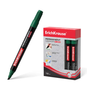 erichkrause marcador permanente p 300 punta biselada resistente al agua y a los rayos uv color verde