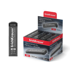 erichkrause pack de 20 minas hb de recambio para portaminas grosor 0.9mm color negro