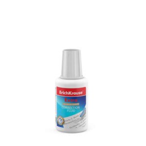 erichkrause corrector liquido extra con pincel aplicador 20gr secado rapido resultado excelente con todo tipo de tinta color blanco