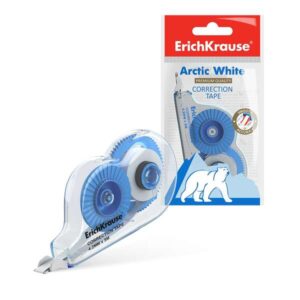 erichkrause cinta correctora arctic white 4.2mm x 5m secado inmediato uso ambidiestro color blanco