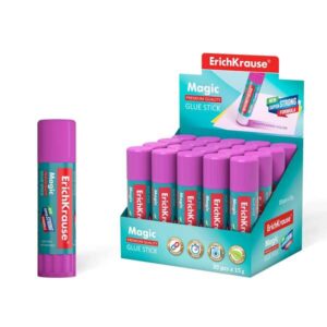 erichkrause magic pegamento en barra super fuerte adhesion rapida y fiable color gradualmente desaparece no toxico resistente al frio color blanco