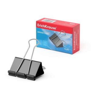 erichkrause pinzas para papeles alambre de acero de alta calidad resistencia mejorada capacidad hasta 240 hojas resistente a la corrosion color metalico