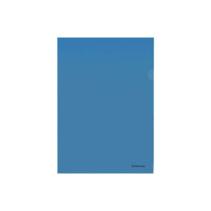 erichkrause fizzy classic dossier uñero a4 semitransparente textura piel de naranja color azul