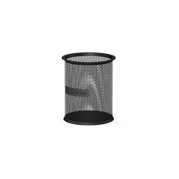 erichkrause compass classic portalapices redondo 90х100mm base redonda de acero inoxidable diseño moderno y elegante color negro