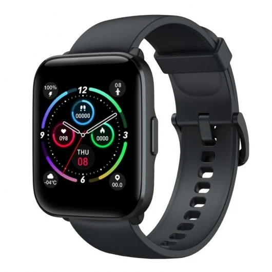 mibro watch c2 reloj inteligente smartwatch pantalla 1.69" bluetooth 5.0 autonomia hasta 7 dias resistencia al agua 2 atm color negro