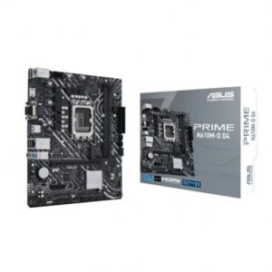 asus prime h610m d d4 placa base intel1700 2x ddr4 hdmi, m.2, pcie3.0, 4x sata iii, usb 3.2, microatx