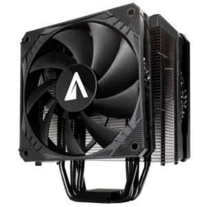 abysm gaming snow iv ventilador cpu 120mm con disipador 4 heatpipes velocidad max. 1600rpm color negro