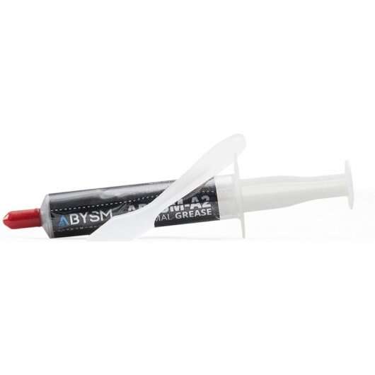 abysm gaming a2 pasta termica de montaje 4gr conductividad termica 5 w/m·k densidad relativa 2,6 g/cm³