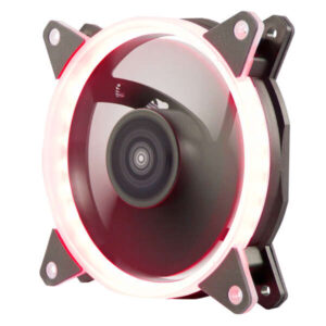 unykach candy 20 red ventilador 120mm con iluminacion roja velocidad max. 1400rpm color negro