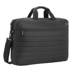 unykach urban ma17 maletin para portatil hasta 17.3" compartimento principal acolchado bolsillos y compartimentos adicionales correa de hombro color negro
