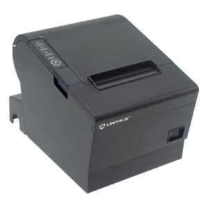 unykach pos5 impresora termica de recibos velocidad 230mm/s usb, rj 45, rj 12 y rj11