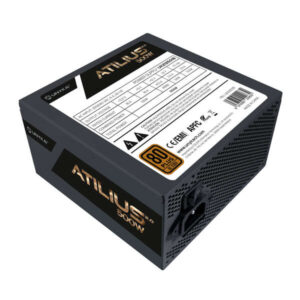 unykach atilius 2.0 black 500w 80 plus bronze fuente de alimentacion 500w atx 2.3 apfc ventilador 120mm