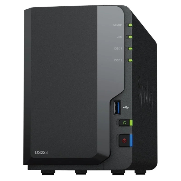synology diskstation plataforma de gestión de datos ds223 nas