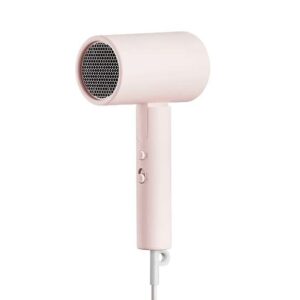 xiaomi compact hair dryer h101 secador de pelo 1600w secado rapido diseño compacto y plegable aire frio 2 niveles de temperatura color rosa