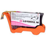 lexmark 100xl magenta cartucho de tinta generico reemplaza 14n1070e/14n1094e/14n0901e/14n0921e