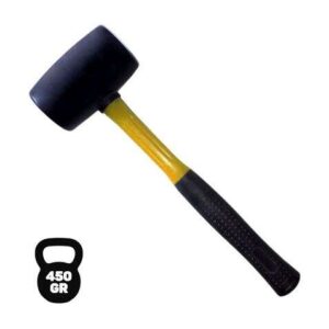 blim mazo para trabajos delicados peso 450g cabeza de caucho mango de fibra color negro