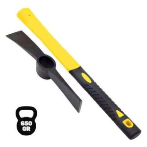 blim martillo de acero forjado peso 650 gramos mango de fibra de vidrio superficie engomada color negro