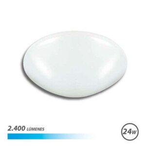 elbat lampara led de techo potencia: 24w lumenes: 2400 luz fria: 6500k ac 175 265v diametro: 35cm angulo: 180º 30.000 horas color blanco