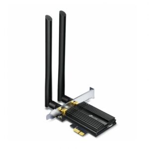 tp link archer tx50e adaptador de red pcie axe3000 wi fi 6e bluetooth 5.0 2 antenas