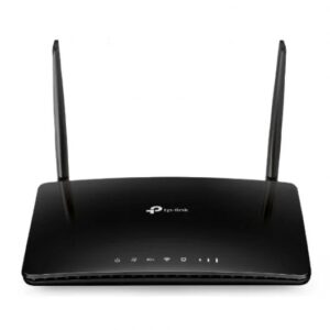 tp link router inalambrico de doble banda 4g+ lte ac1200 4 puertos lan rj 45 ranura tarjeta sim 2 antenas desmontables