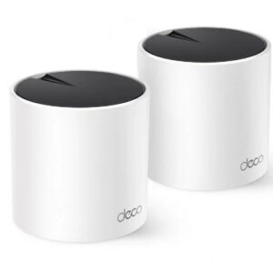 tp link deco x55 sistema wifi 6 mesh doble banda ax3000 2 unidades deco 3 puertos ethernet lan (rj 45) tecnologia mu mimo