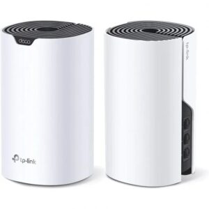 tp link deco s7 sistema wifi 6 mesh inteligente doble banda ac1900 2 unidades deco 3 puertos ethernet lan (rj 45) tecnologia mu mimo