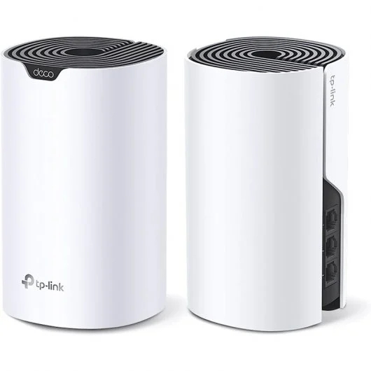 tp link deco s7 sistema wifi 6 mesh inteligente doble banda ac1900 2 unidades deco 3 puertos ethernet lan (rj 45) tecnologia mu mimo