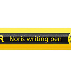 staedtler 307 noris writing pen rotulador de punta fina trazo 0.6mm aprox tinta base de agua cuerpo fabricado en un 97% de plastico reciclado color violeta