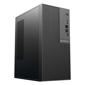 unykach numen 500 pro midi tower caja itx, microatx tamaño disco soportado 3.5", 2.5" usb a 2.0/3.2/c y audio