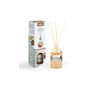 prady ambientador mikado sandalo y canela frasco de cristal 100ml y varitas difusoras