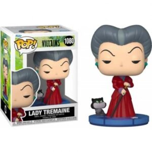 funko pop disney villanos lady tremaine la madrastra figura de vinilo altura 12cm aprox.
