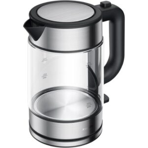 xiaomi electric glass kettle hervidor de agua electrico 2200w capacidad1.7l vidrio de borosilicato filtro extraible calentamiento uniforme del agua