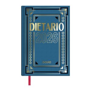 dohe dietario anual cuarto dia pagina fabricado en geltex con carton contracolado tamaño 15x21cm colores surtidos aleatorios