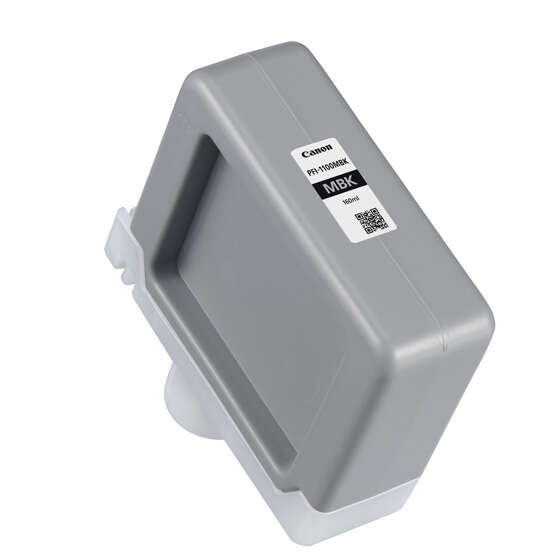 canon pfi1100 negro mate cartucho de tinta original 0849c001