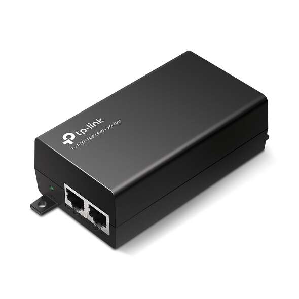 tp link inyector poe 2 puertos gigabit hasta 30w plug & play