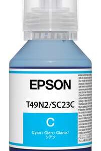 epson t49h2 cyan botella de tinta original c13t49h200