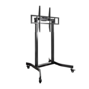 tooq soporte suelo ruedas electrico "lux" 55 100" color negro