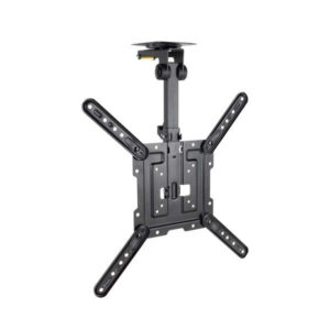 tooq soporte techo pantalla 23 55 giro 180º inclinable color negro