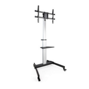 tooq soporte suelo ruedas tv horiz/vert "hera" 37 86" color negro