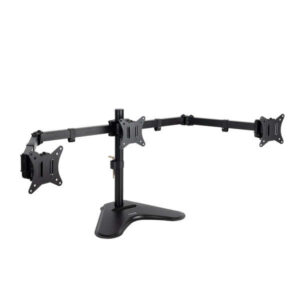 tooq soporte mesa pantalla giro 180º inclinable 3 brazos 17 27 color negro