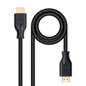 nanocable cable hdmi v2.0 4k@60hz 18gbps ccs 2m color negro