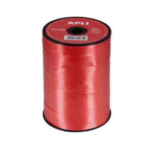 apli rollo de cinta para envolver regalos de 7mmx400m color rojo