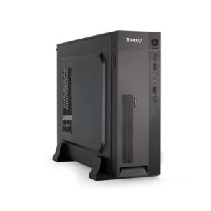 tooq caja slim matx tqc 3008u3cd 500w lector tarjetas color negro